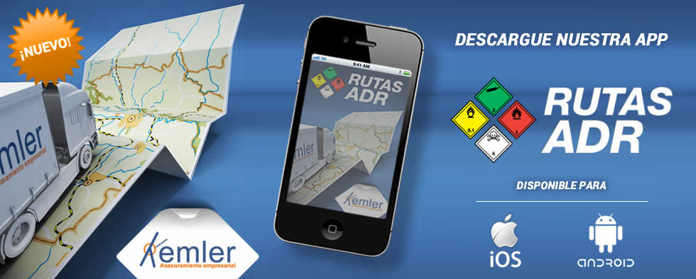 Descarga nuestra APP: Rutas ADR